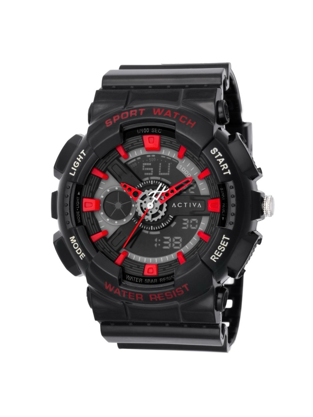 Activa Pixel X Invicta Digital Men's Watch - 50mm. Black ACW499-002